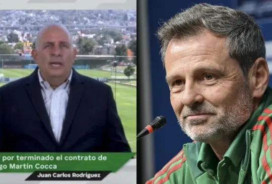 Juan Carlos Rodríguez hizo oficial el despido de Diego Cocca luego de la derrota de la Selección Mexicana ante Estados Unidos