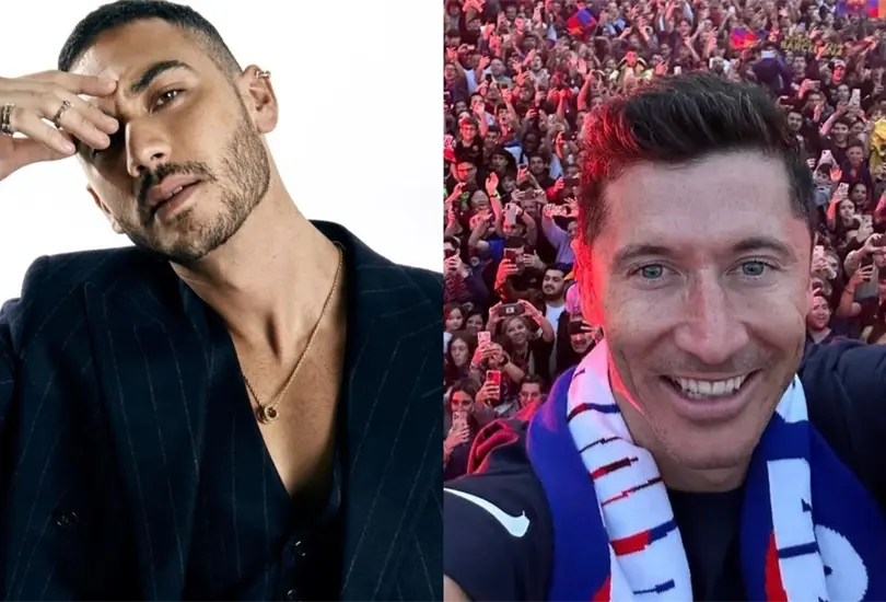 Alejandro Speitzer tiene una historia bastante peculiar con Robert Lewandowski.