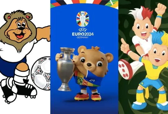 La Eurocopa ha tenido mascotas icónicas a lo largo de los años.