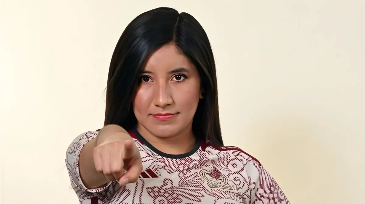 La mexicana es una ferviente aficionada tanto del futbol mexicano como de lo que ocurre en Europa.