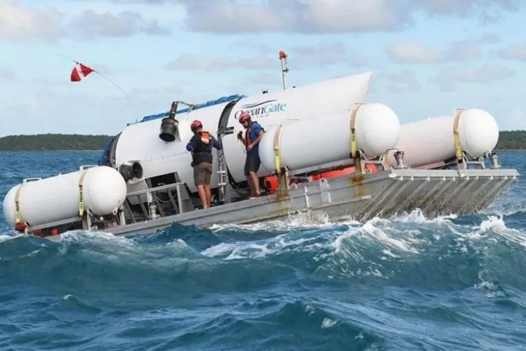 Submarino Titán, cortesía de OceanGate.