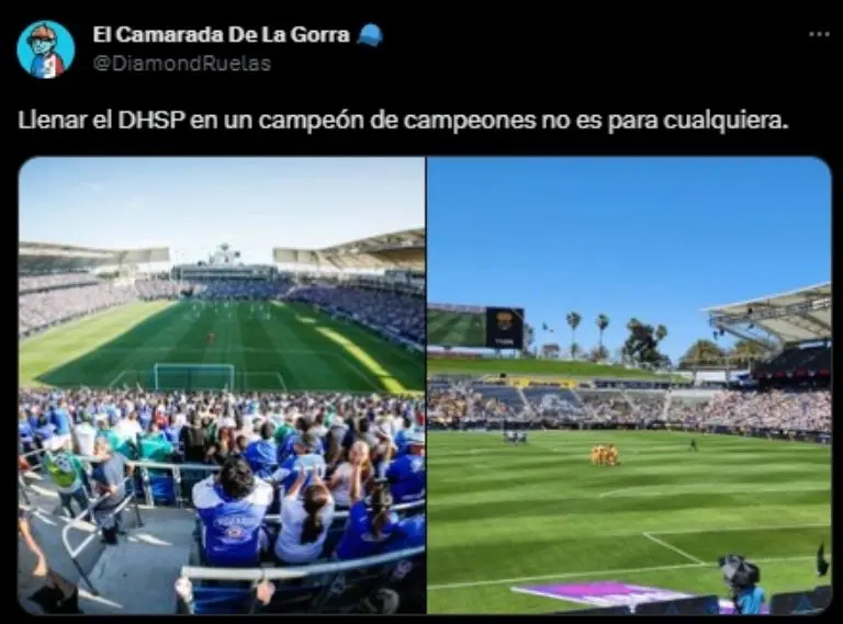 Captura de pantalla sobre el Tigres vs Pachuca.
