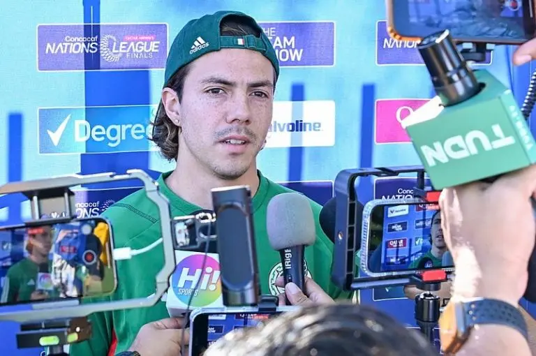 Sebastián Córdova confirmó que una lesión lo dejó fuera de la Copa Oro 2023 - Twitter @miseleccionmx