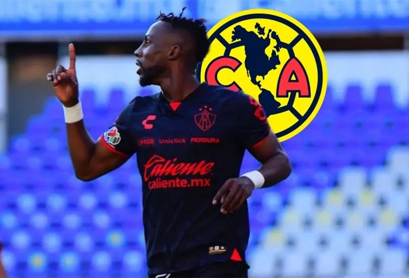 El atacante colombiano hizo un gesto que la afici&oacute;n del Am&eacute;rica no dej&oacute; pasar.