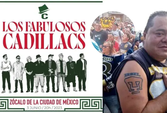 La afición de Pumas anunció su presencia en el concierto de Los Fabulosos Cadillacs. La afición de Pumas anunció su presencia en el concierto de Los Fabulosos Cadillacs.