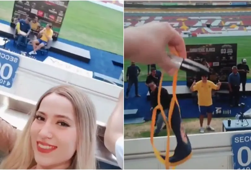 Cuauht&eacute;moc Blanco se volvi&oacute; viral despu&eacute;s de que fue sorprendido firmando la tanga de una aficionada en su encuentro de homenaje con Am&eacute;rica.