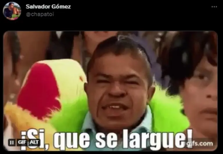 Captura de pantalla de respuestas a Layún.