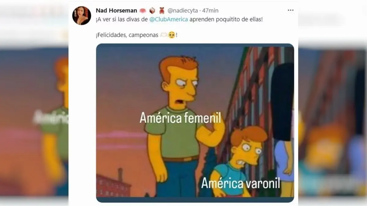 Memes no perdonan al América varonil luego que la femenil se coronó campeón del Clausura 2023 (FOTOS)