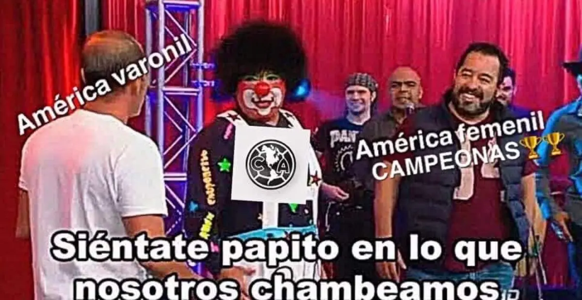 Memes no perdonan al América varonil luego que la femenil se coronó campeón del Clausura 2023 (FOTOS)