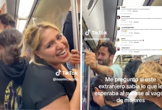 Un extranjero fue acosado por mujeres luego que se subi&oacute; al vag&oacute;n exclusivo para ellas del Metro CDMX