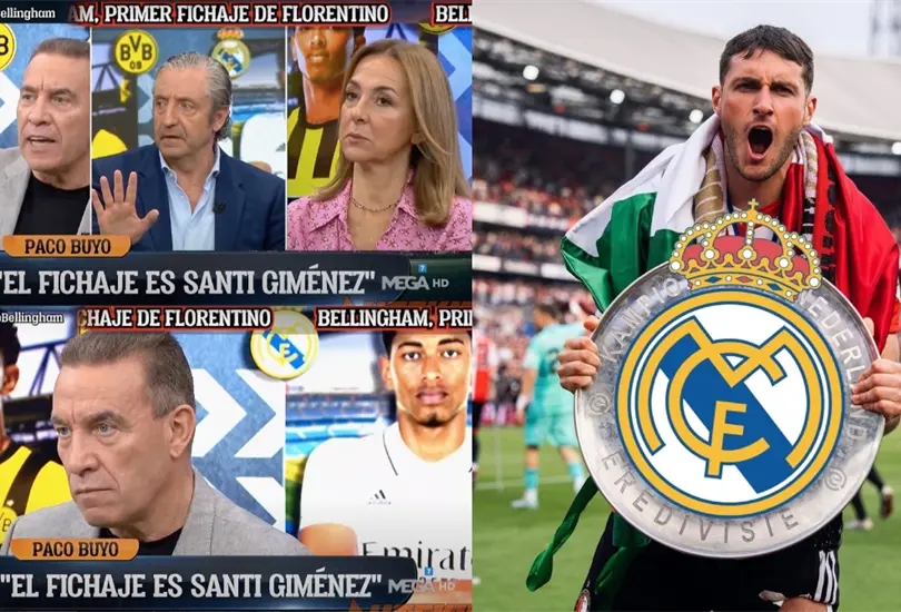 Santiago Gim&eacute;nez fue postulado para ocupar el puesto de delantero del Real Madrid.