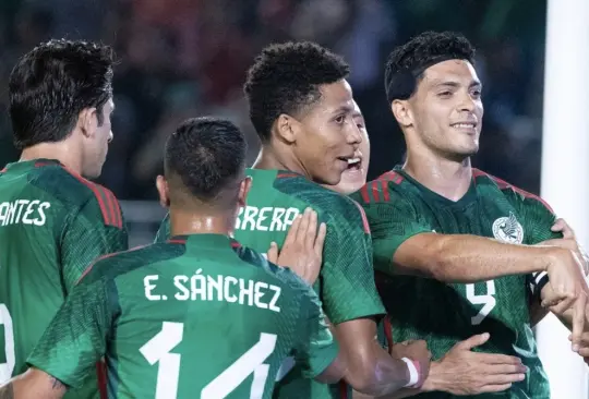 Raúl Jiménez marcó en el partido ante Guatemala.