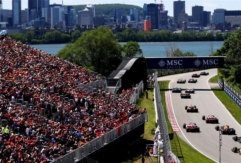 El GP de Canad&aacute; 2023 se compite en Montreal, una ciudad afectada por incendios forestales