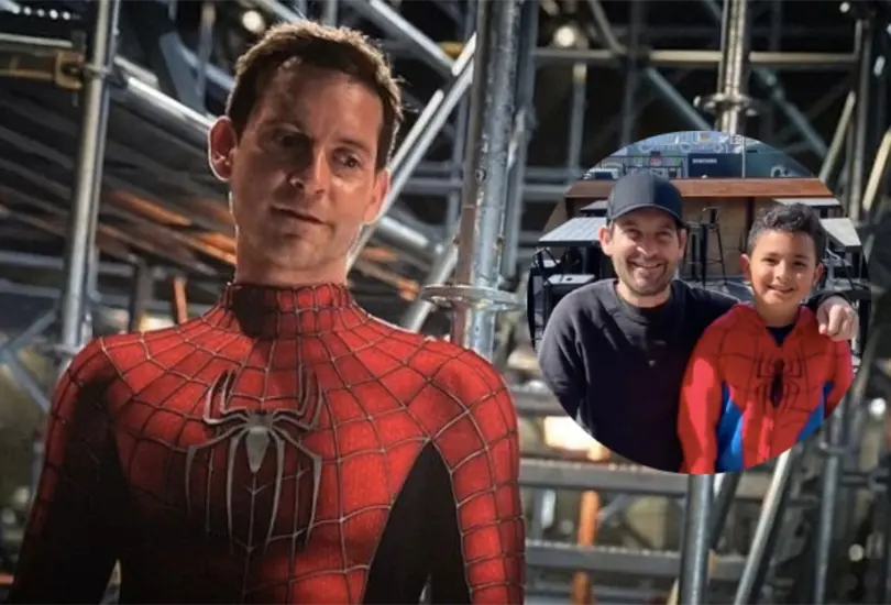 Un pequeño tuvo un cumpleaños de ensueño al conocer a Tobey Maguire. Un pequeño tuvo un cumpleaños de ensueño al conocer a Tobey Maguire.