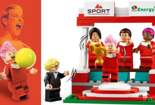 LEGO ha sacado a la venta un set especial rumbo al Mundial Femenil 2023.