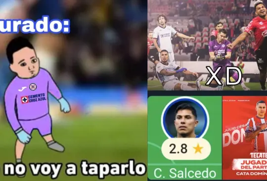 Los memes no perdonaron a Cruz Azul.