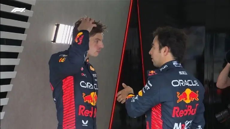 Verstappen ha superado a Checo en la temporada 2023 de la F1. Galería Referee
