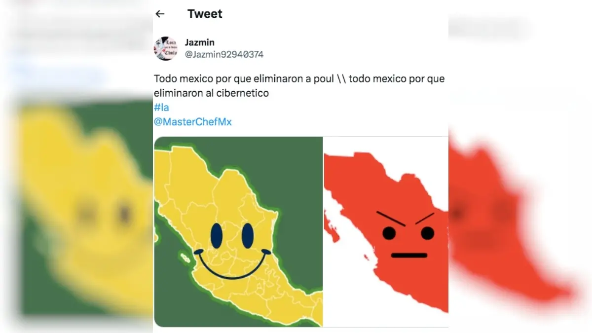 Memes de la eliminación de Cibernético en el MasterChef Celebrity México.