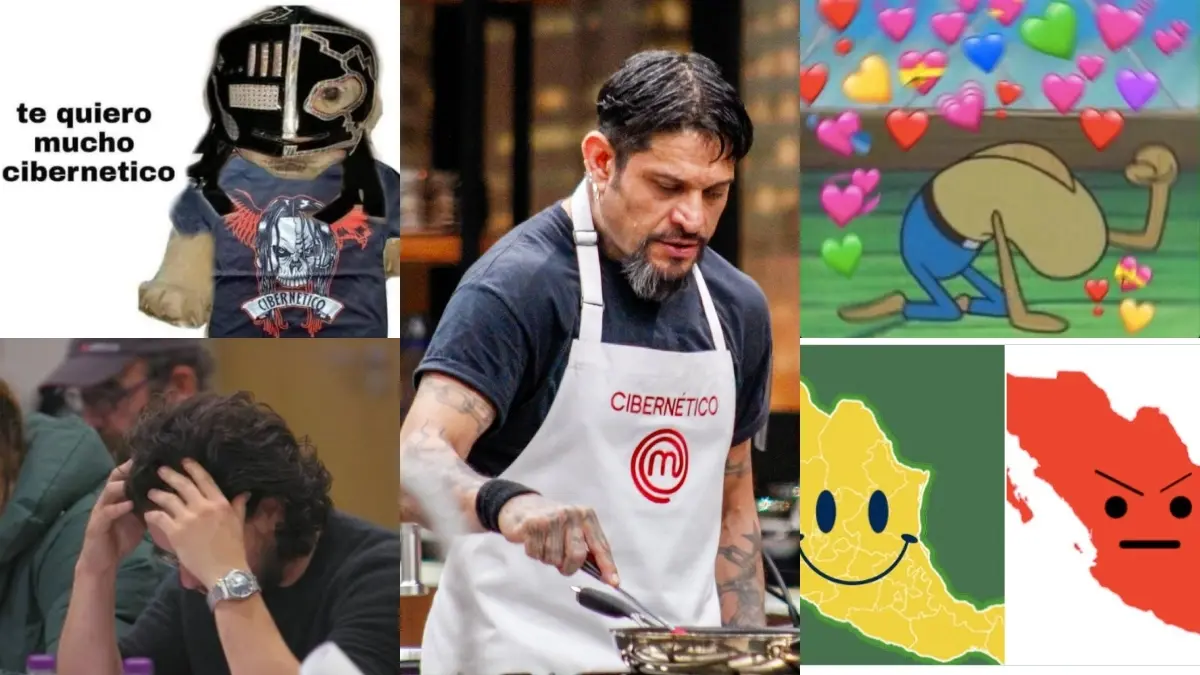 Luego que se confirmó que Cibernético fue eliminado de MasterChef Celebrity México, los aficionados tomaron las redes sociales para lamentar esto con los tradicionales memes.