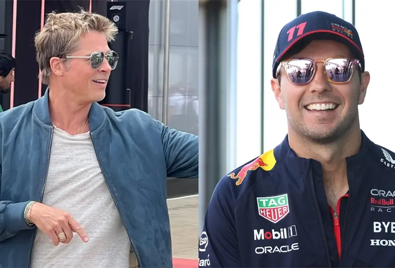 Checo P&eacute;rez tendr&aacute; su debut en la pantalla grandes despu&eacute;s de que tenga aparici&oacute;n en la pel&iacute;cula de Brad Pitt.