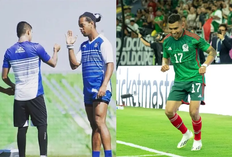 Se revel&oacute; cc&oacute;mo Ronaldinho ayud&oacute; a Orbel&iacute;n Pineda en el inicio de su carrera
