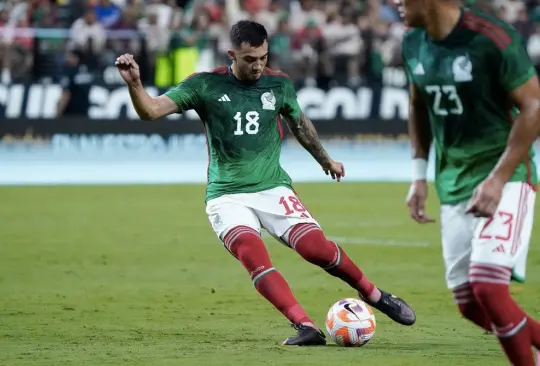 Luis Chávez hizo otro gol de tiro libre como contra Jamaica.