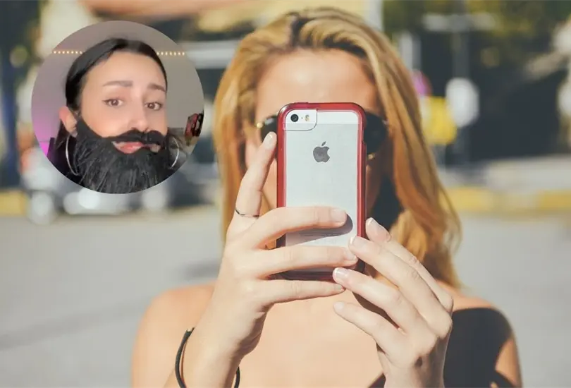 Una mujer se volvi&oacute; viral en redes sociales por mistra su forma peculiar de protegerse