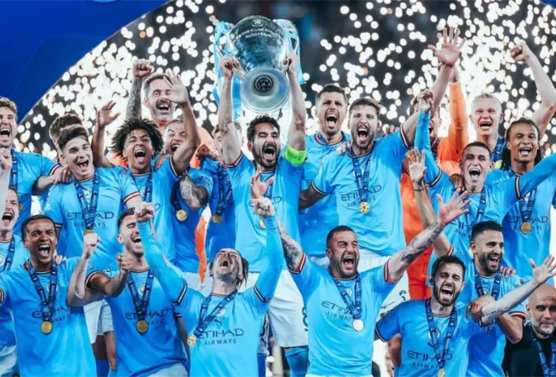Manchester City cerr&oacute; la temporada de forma redonda con el triplete.