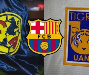 América y Tigres hacen oficial partido amistoso contra Barcelona EN MÉXICO