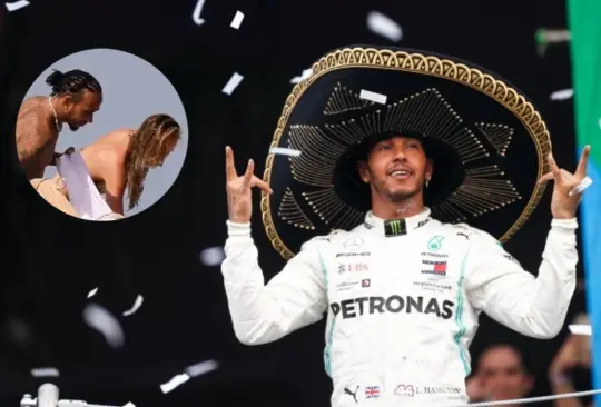 Lewis Hamilton dio de qué hablar después de que fue visto con actriz mexicana pese a sus rumores con Shakira.