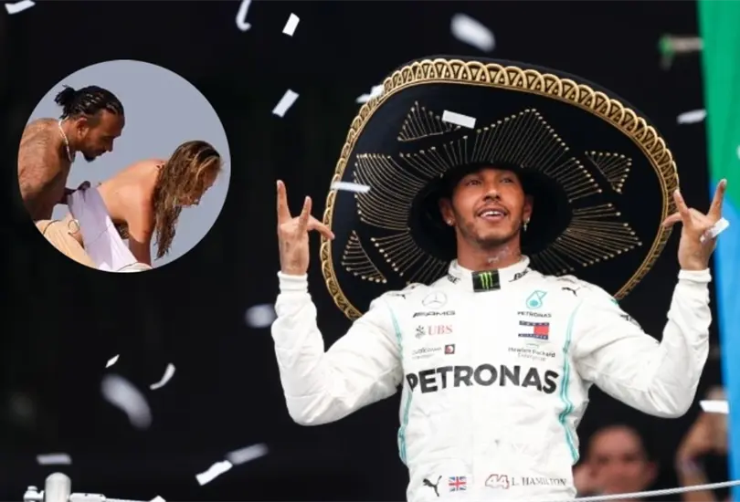 Lewis Hamilton dio de qu&eacute; hablar despu&eacute;s de que fue visto con actriz mexicana pese a sus rumores con Shakira.