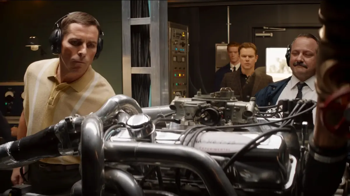 CHRISTIAN BALE: Reconocido por sus impresionantes cambios físicos para los roles que toma, el actor británico interpretó el piloto Ken Miles en el film "Ford vs Ferrari", que retrata el duelo de ambas automotrices en las 24 horas de Le Mans.