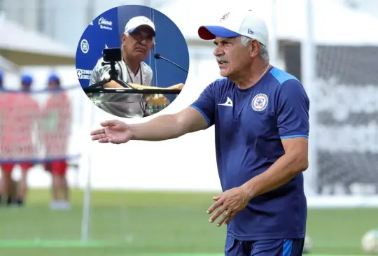 Tuca Ferretti explotó contra el periodista que aseguró que no asistía a los entrenamientos de Cruz Azul