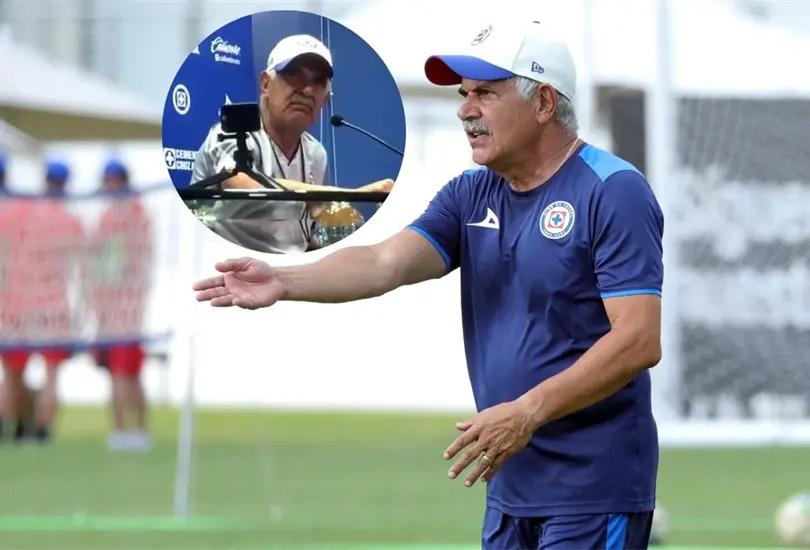 Tuca Ferretti explot&oacute; contra el periodista que asegur&oacute; que no asist&iacute;a a los entrenamientos de Cruz Azul