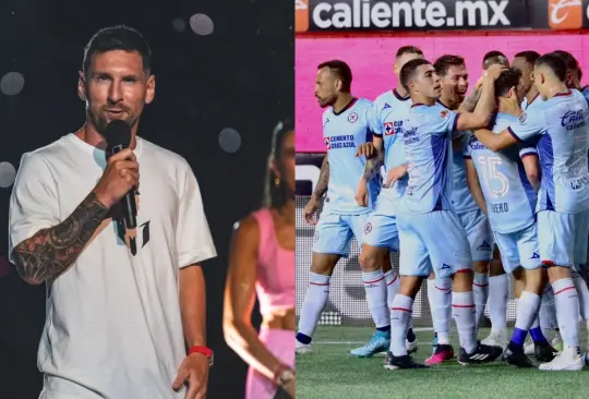 Un jugador de Cruz Azul amenazó a sus compañeros con romper el vestidor si alguien cambia el jersey con Lionel Messi.