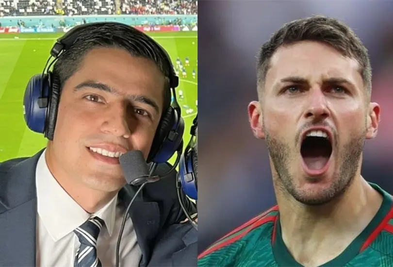 Santiago Gim&eacute;nez sorprendi&oacute; a Andr&eacute;s Vaca luego de que se viraliz&oacute; su narraci&oacute;n que lleg&oacute; a las l&aacute;grimas