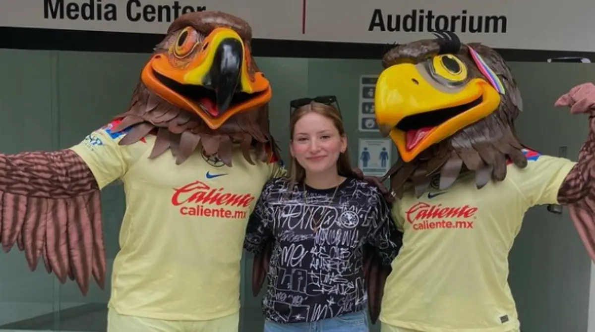 Dahna y Rivaldo son grandes fanáticos de las Águilas del América, a pesar de que ahora hay probabilidad de que el futbolista juegue con el equipo de Mazatlán en la Liga MX, y su novia la apoya en su futuro.