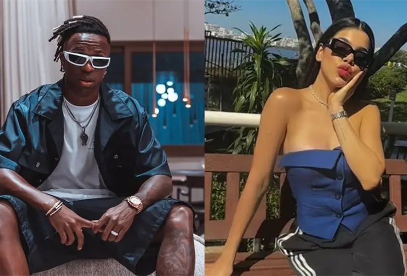 Vinicius Jr y Kenia Os habr&iacute;an confirmado su relaci&oacute;n amorosa despu&eacute;s de subir publicaciones a sus redes sociales.