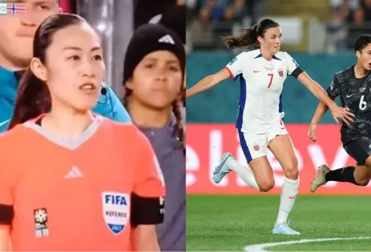 La nueva forma de presentar las decisiones del VAR se hizo presente en el juego inaugural del Mundial Femenil.