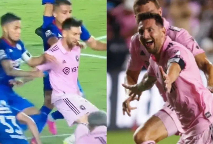 La actuación de Messi fue cuestionada. La actuación de Messi fue cuestionada.