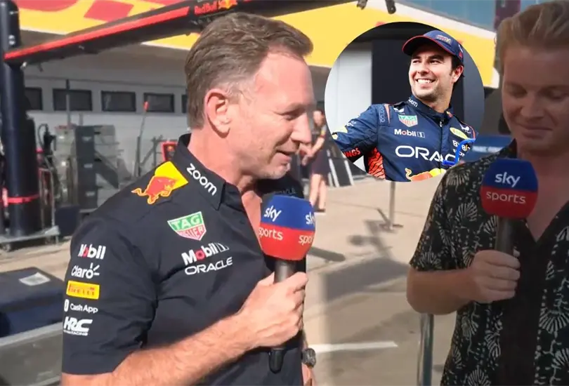 Christian Horner, director de Red Bull, se mofó de Nico Rosberg luego de que criticó a Checo Pérez por sus actuaciones Christian Horner, director de Red Bull, se mofó de Nico Rosberg luego de que criticó a Checo Pérez por sus actuaciones