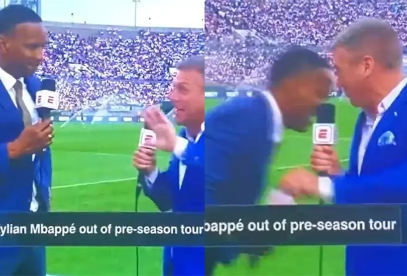 Previo al encuentro del Real Madrid, un periodista se desmplom&oacute; en vivo y caus&oacute; preocupaci&oacute;n.