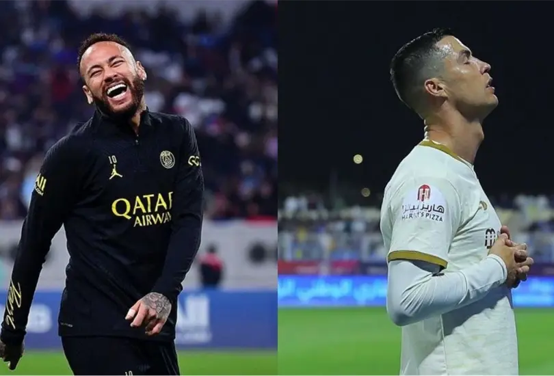 Neymar no dud&oacute; en dejar fuera a Cristiano Ronaldo de los mejores jugadores del mundo en sus declaraciones.