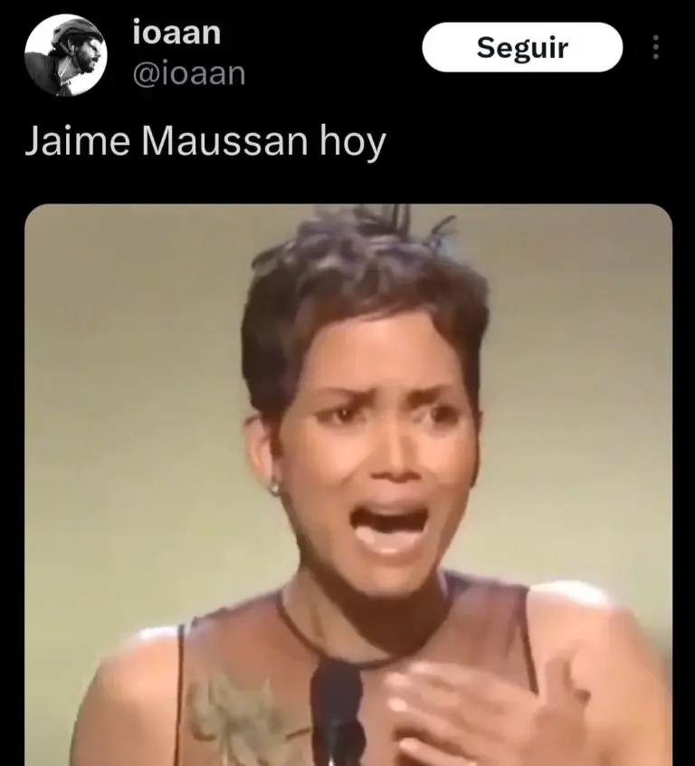 Captura de pantalla de meme sobre Jaime Maussan.