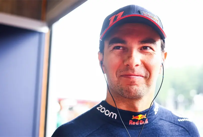 El mexicano volvió a brillar en las pistas y logró alcanzar la segunda posición en el circuito belga. El mexicano volvió a brillar en las pistas y logró alcanzar la segunda posición en el circuito belga.