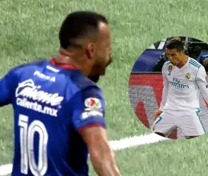 Cruz Azul: Moisés Vieira mete GOLAZO y festeja a lo Cristiano Ronaldo en la Leagues Cup