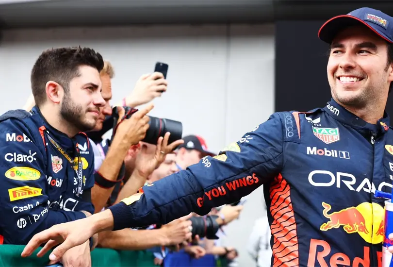 Checo P&eacute;rez quiere seguir con su buen momento en el GP de Gran Breta&ntilde;a 2023 de la F1
