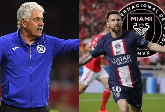 Tuca Ferretti ya calienta el encuentro entre Cruz Azul y el Inter de Miami y le mandó una advertencia a Lionel Messi.