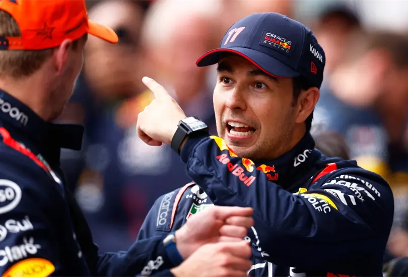 Checo P&eacute;rez revel&oacute; el problema que tuvo en el GP de B&eacute;lgica 2023 que casi le cost&oacute; su podio