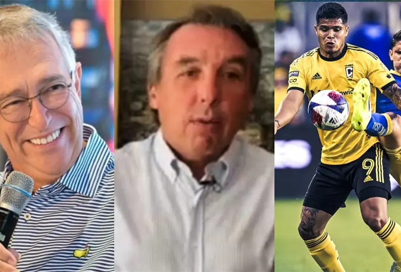 Ricardo Salinas Pliego aprovechó la goleada del América en Leagues Cup para burlarse del equipo y de Emilio Azcárraga. Ricardo Salinas Pliego aprovechó la goleada del América en Leagues Cup para burlarse del equipo y de Emilio Azcárraga.